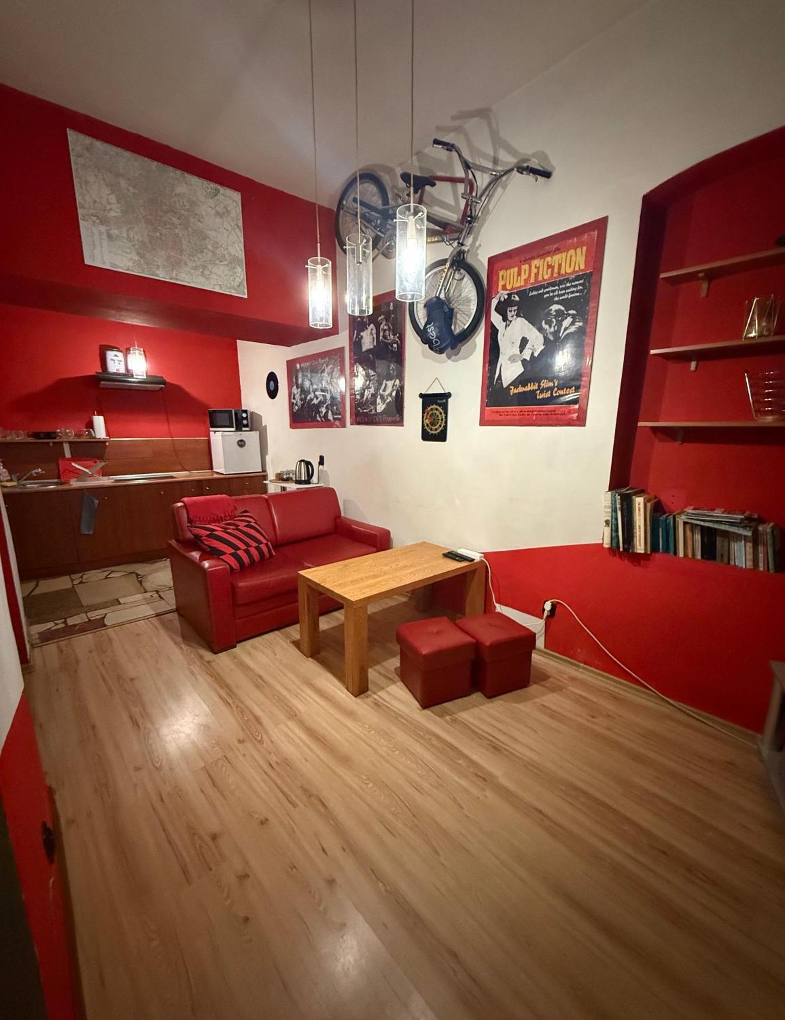 Апартаменти Studio Red And White Лодзь Екстер'єр фото
